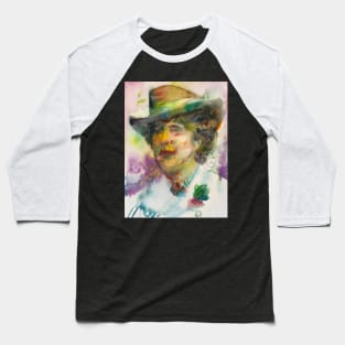 OSCAR WILDE watercolor portrait .33 Baseball T-Shirt